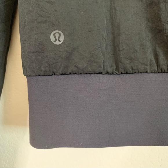 Lululemon womens black non stop full zip reversible bomber jacket 6 - Picture 14 of 14